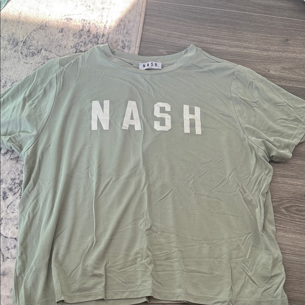 Nash Women's Green T-Shirt